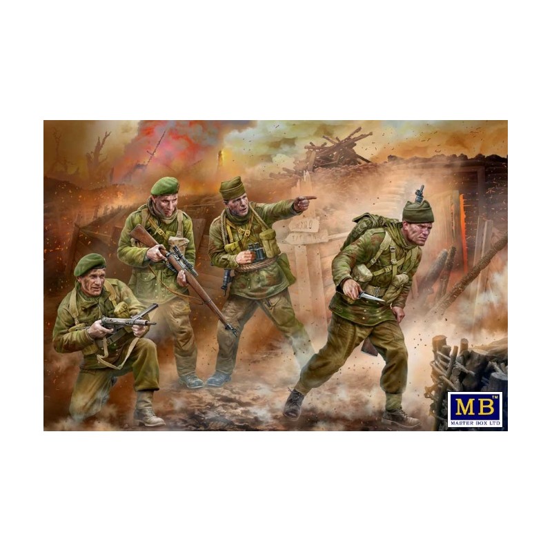 Deadly Raid - British Commando - Dieppe 1942 1/35 - Masterbox