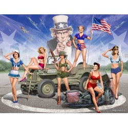 Pin-up 1/35 - Masterbox