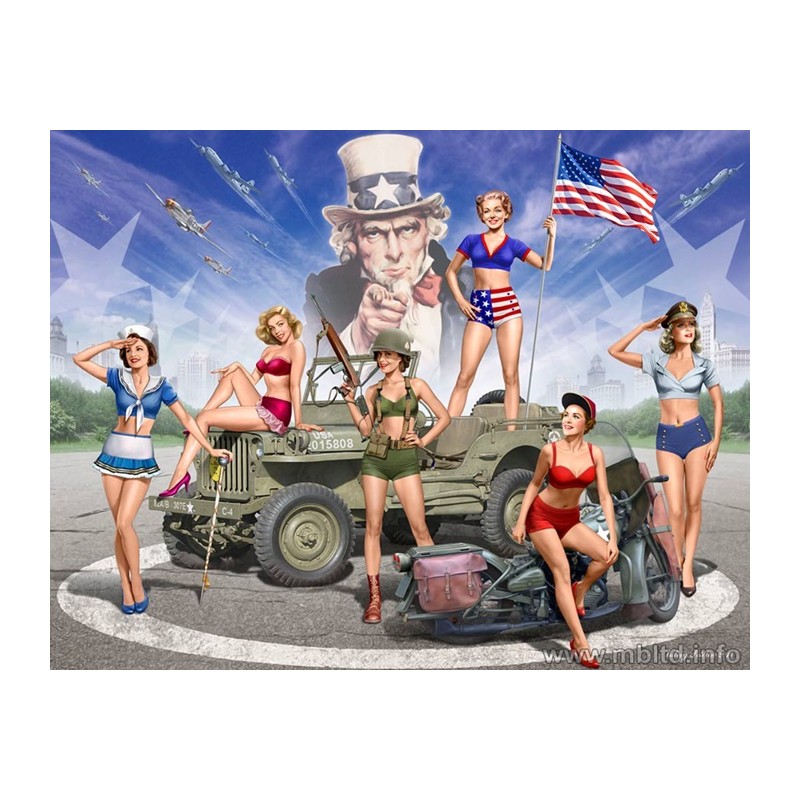 Pin-up 1/35 - Masterbox