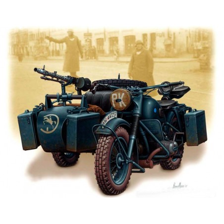 German Motorcycle WWII 1/35 - Masterbox