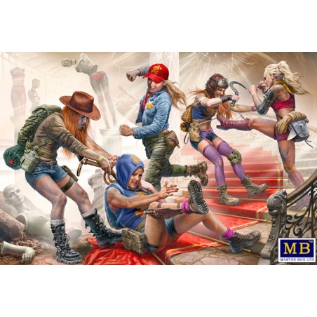 Desert Battle Series - Skull Clan - New Amazons 1/35 - Masterbox