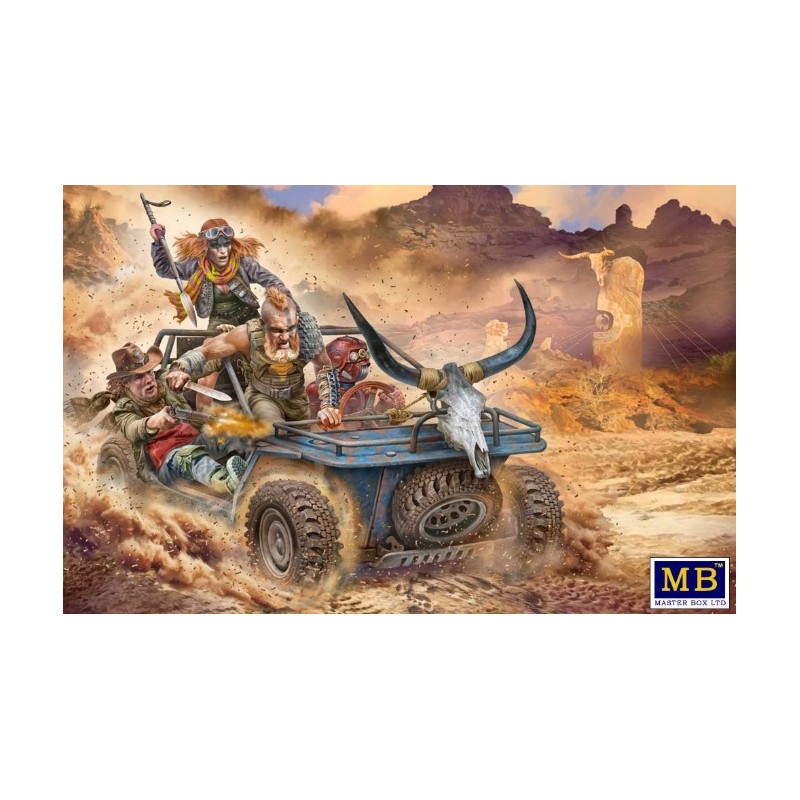 Desert Battle Series - Buffalo Clan - To Catch a Thief 1/35 - Masterbox