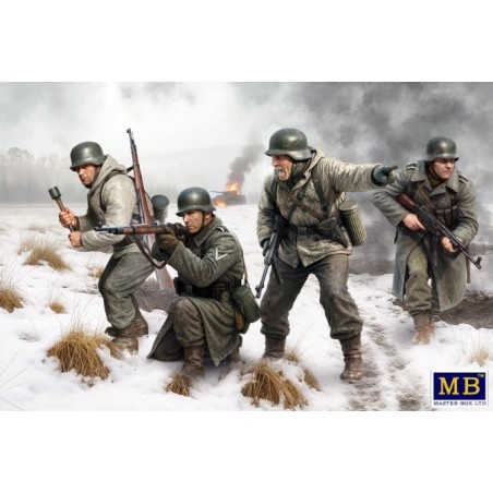 German Infantry Bastogne 1944 1/35 - Masterbox