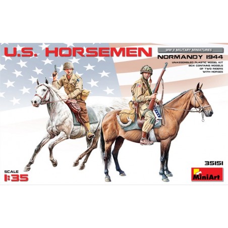 US Horsemen - Normandy 1944 1/35 - Miniart