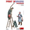 Paint Workers With Accessories 1/35 - Miniart