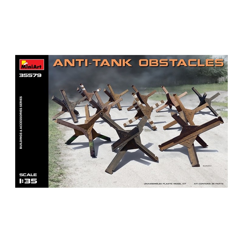 Anti-Tank Obstacles 1/35 - Miniart