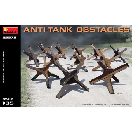 Anti-Tank Obstacles 1/35 - Miniart