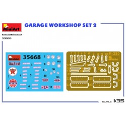 Garage Workshop Set 2 1/35 - Miniart