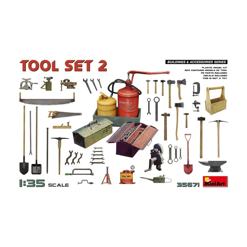 Tool Set 2 1/35 - Miniart
