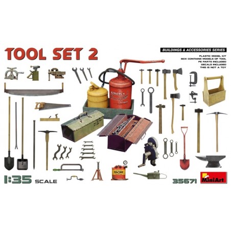 Tool Set 2 1/35 - Miniart