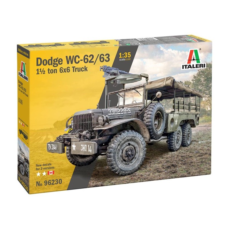 Dodge WC62/63 6x6 Truck 1/35 - Italeri