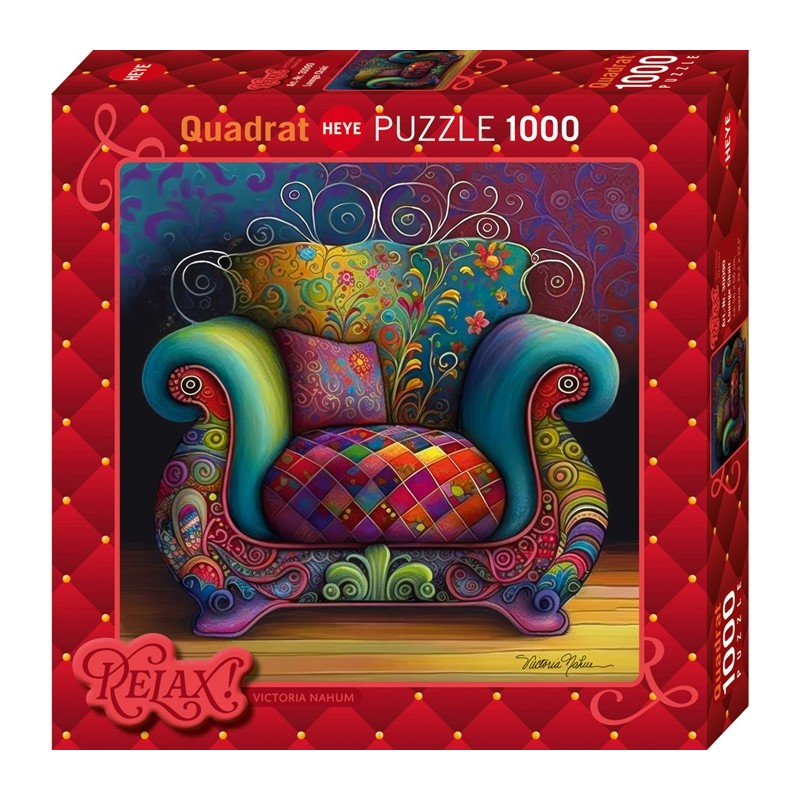 Puzzle 1000p Lounge Chair - Heye