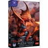 Puzzle 1000p Fantasy Collection: Ognisty Smok - Trefl