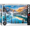 Puzzle 1000p Lac Moraine en hiver - Eurographics