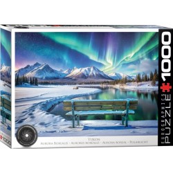 Puzzle 1000p Yukon Aurores...