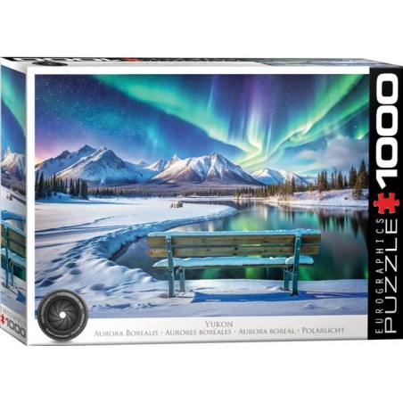 Puzzle 1000p Yukon Aurores Boréales - Eurographics
