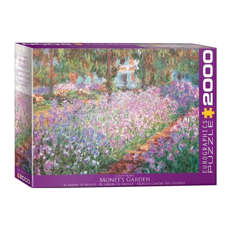 Puzzle 2000p Le Jardin de Monet - Eurographics