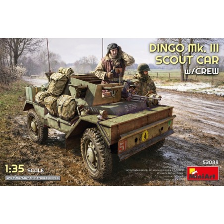 Dingo Mk. III Scout Car w/Crew 1/35 - MiniArt