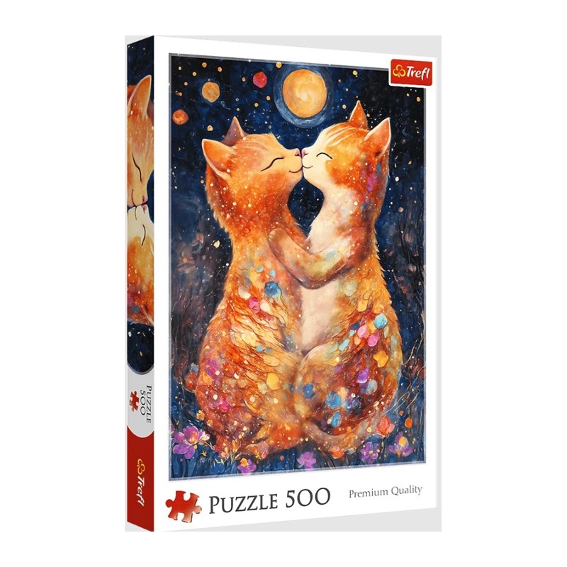 Puzzle 500p Baiser au Clair de Lune - Trefl