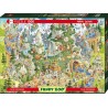 Puzzle 1000p Funky Zoo Habitat Himalayen - Heye