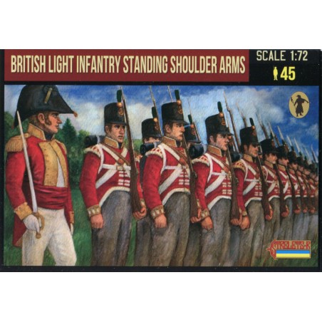 British Light Infantry Standing Shoulder Arms 1/72 - Strelets