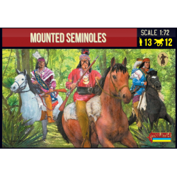 Mounted Seminoles 1/72 -...