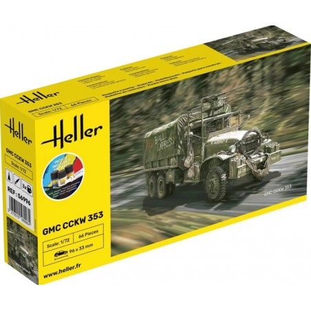 Starter Kit GMC CCKW 353 1/72 - Heller