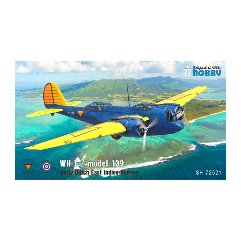 WH-1 / model 139 'Early Dutch East Indies Bomber' 1/72 - SpecialHobby