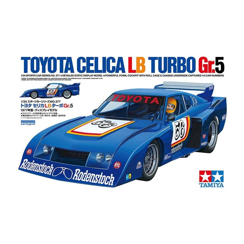 Toyota Celica LB Turbo Gr.5 1/24 - Tamiya