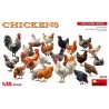 Chickens 1/35 - Miniart