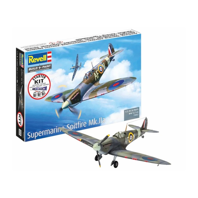 Starter Kit Spitfire Mk.IIa 1/72 - Revell