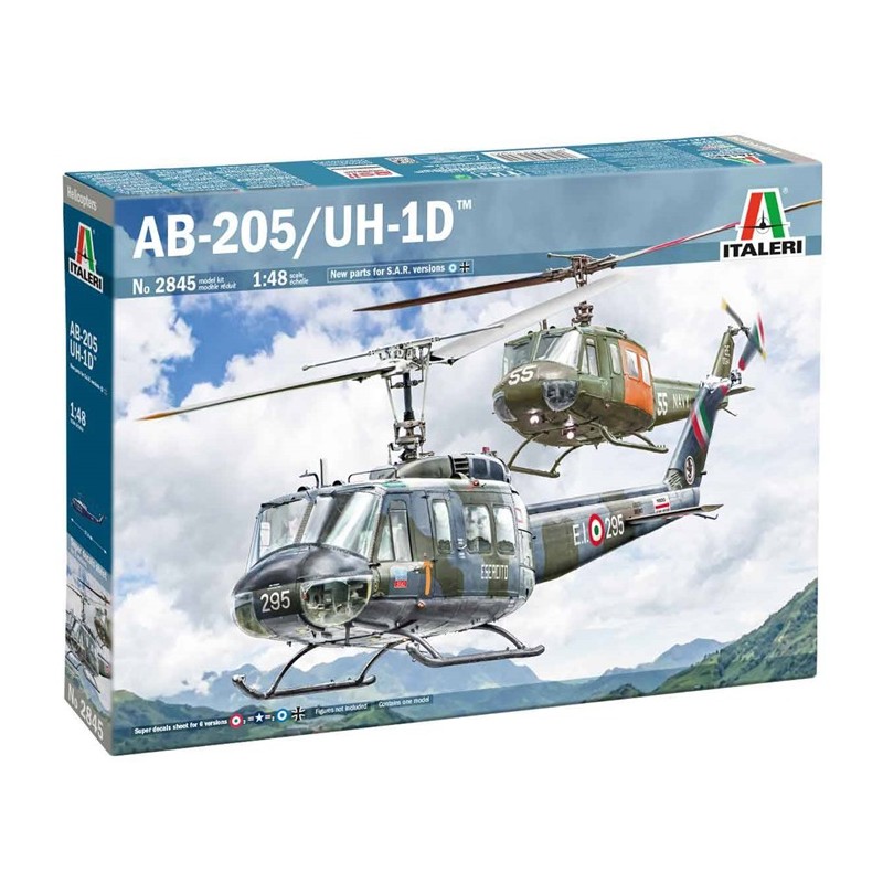 Agusta Bell AB-205 UH-1D 1/48 - Italeri