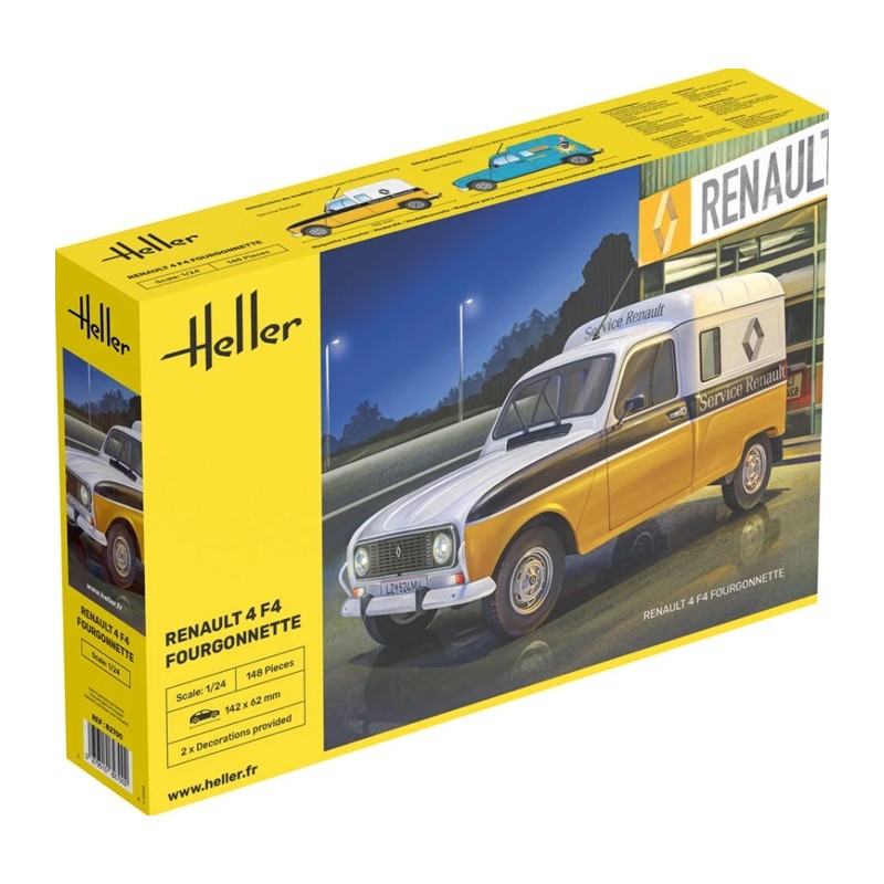 Renault 4 F4 Fourgonnette 1/24 - Heller