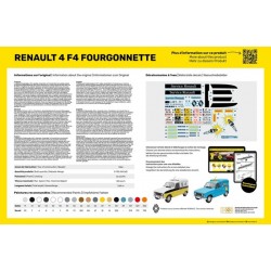 Renault 4 F4 Fourgonnette 1/24 - Heller