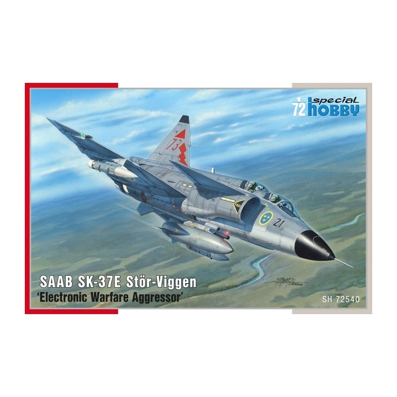 SAAB SK-37E Stör-Viggen ‘Electronic Warfare Aggressor’ 1/72 - Special Hobby