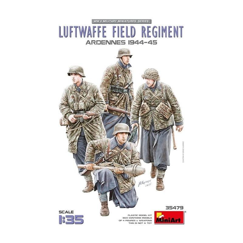 Luftwaffe Field Regiment. Ardennes 1944-45 1/35 - Miniart