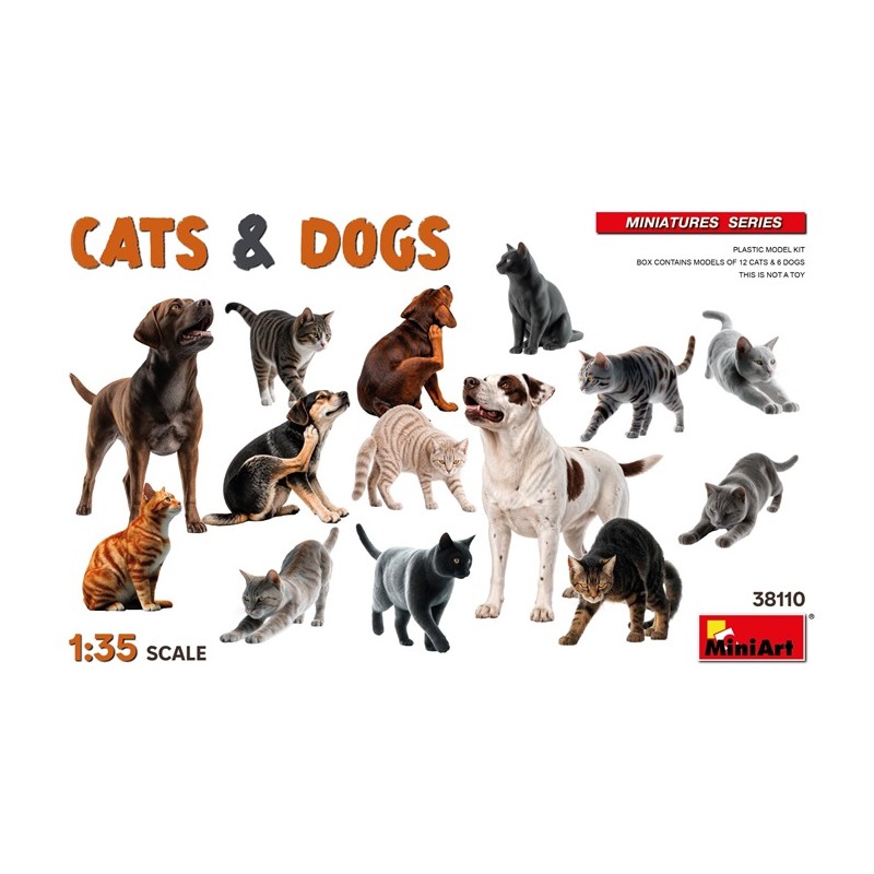 Cats & Dogs 1/35 - Miniart