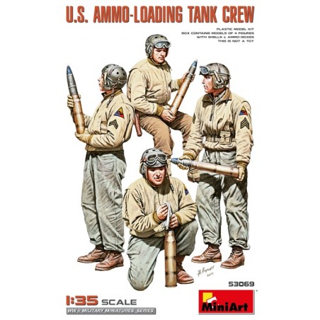 U.S. Ammo-Loading Tank Crew 2nd Edition 1/35 - Miniart
