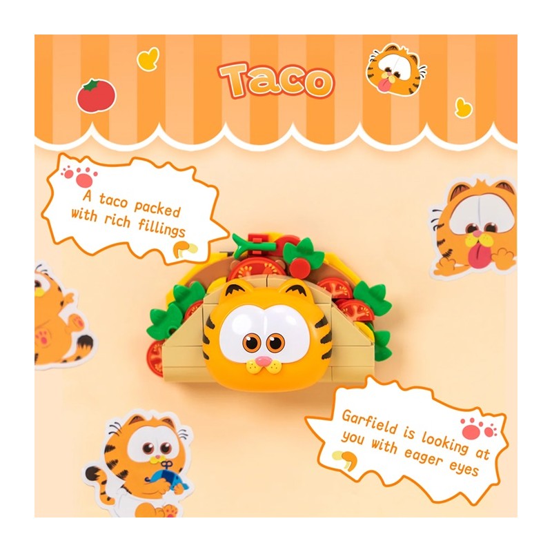 Garfield Fridge Magnet Series Taco Fridge Magnet  - Pantasy