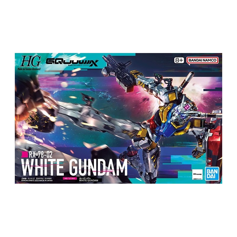 Gundam Gunpla HG 1/144 White Gundam - Bandai