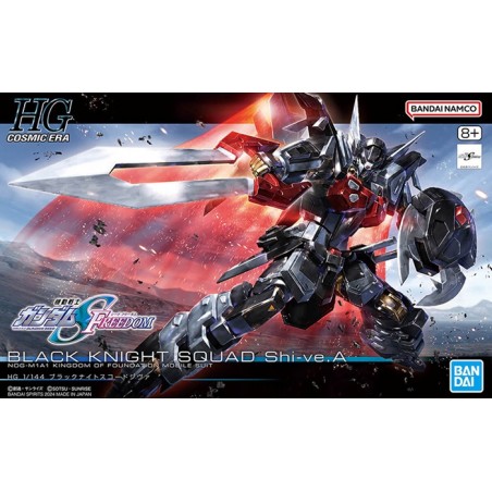 Gundam Gunpla HG 1/144 245 Black Knight Squad Shi-Ve.A - Bandai