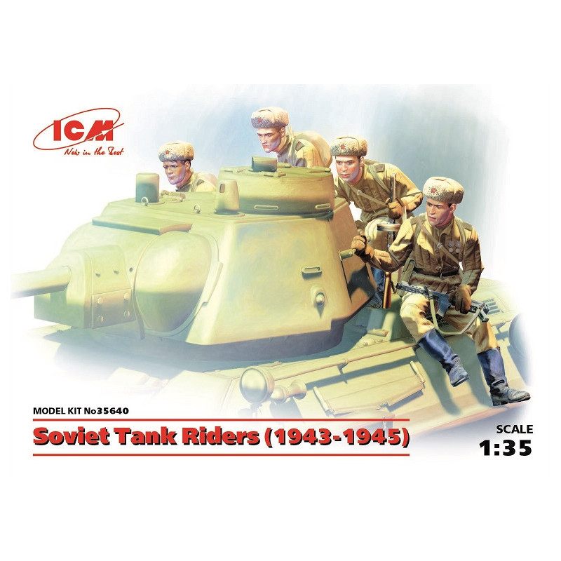 Soviet Tank Riders (1943-1945) 1/35
