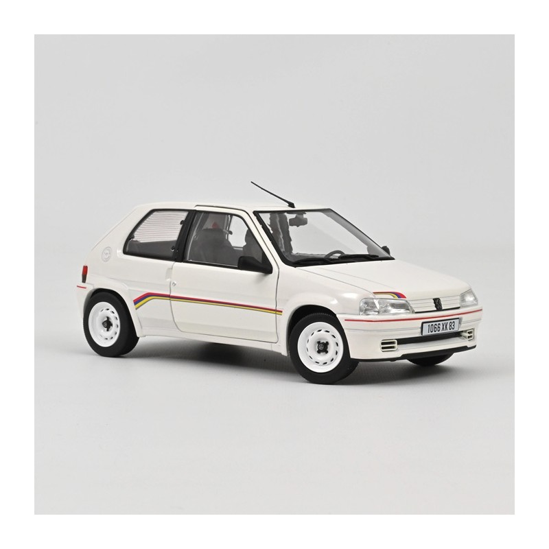 Peugeot 106 Rallye 1.3 1993 Blanc 1/18 - Norev