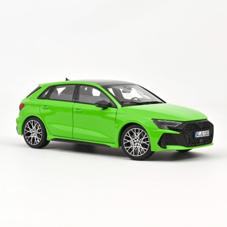 Audi RS 3 Sportback 2025 Vert Kyalami 1/18 - Norev