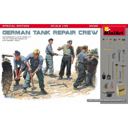 German Tank Repair Crew 1/35