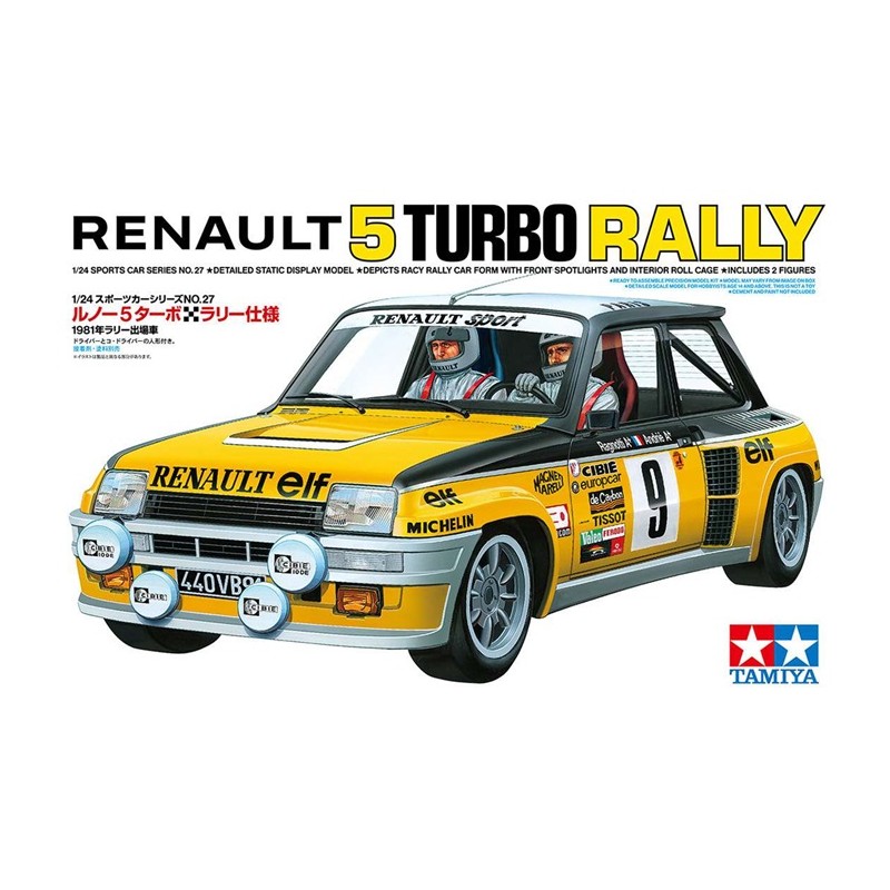 Renault 5 Turbo Rally 1/24 - Tamiya