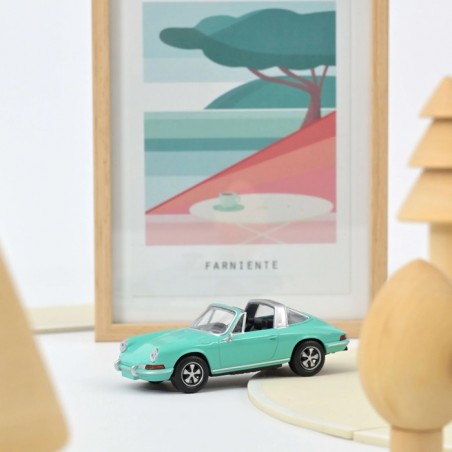 Porsche 911 Targa 1969 Vert menthe Jet-car 1/43 - Norev