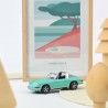 Porsche 911 Targa 1969 Vert menthe Jet-car 1/43 - Norev