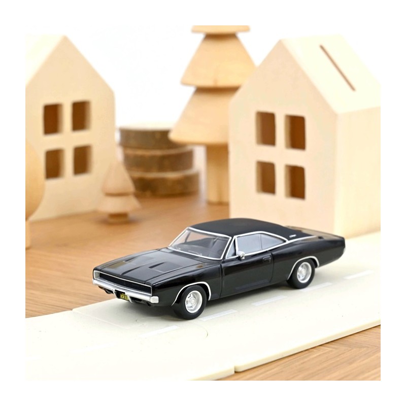Dodge Charger 1968 Noir Jet-car 1/43 - Norev