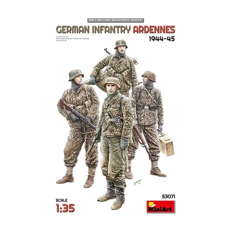 German Infantry Ardennes 1944-45 1/35 - Miniart